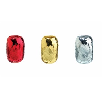 Motki 15m *5mm metalizowane ze złotą nitk