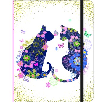 Notatnik DeCi DeLa - Koty