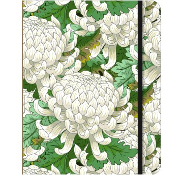 Notatnik Japon - Chryzantema