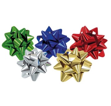 Rozeta 15 mm metalizowana / ze złotą nit